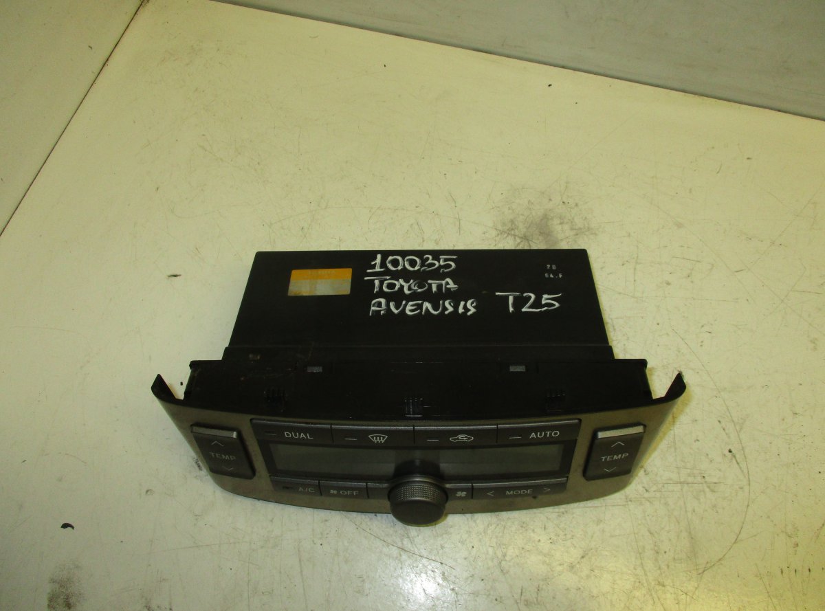 Toyota Avensis (T25) Heater control panel TOYOTA AVENSIS (T250) (2003-2008) Heater contro...