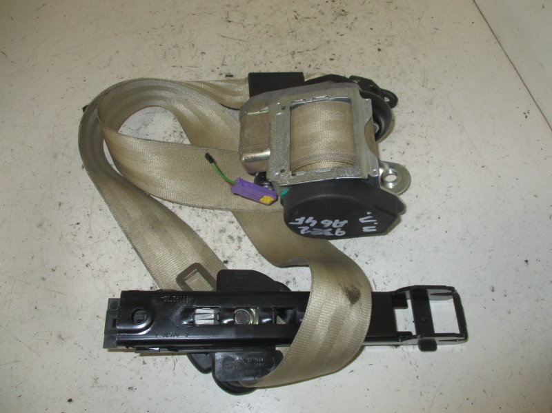 Audi A6 (C6) Seat Belt Front Right AUDI A6 / A6 ALLROAD (C6, 4F) (2004-2011) Seat ...
