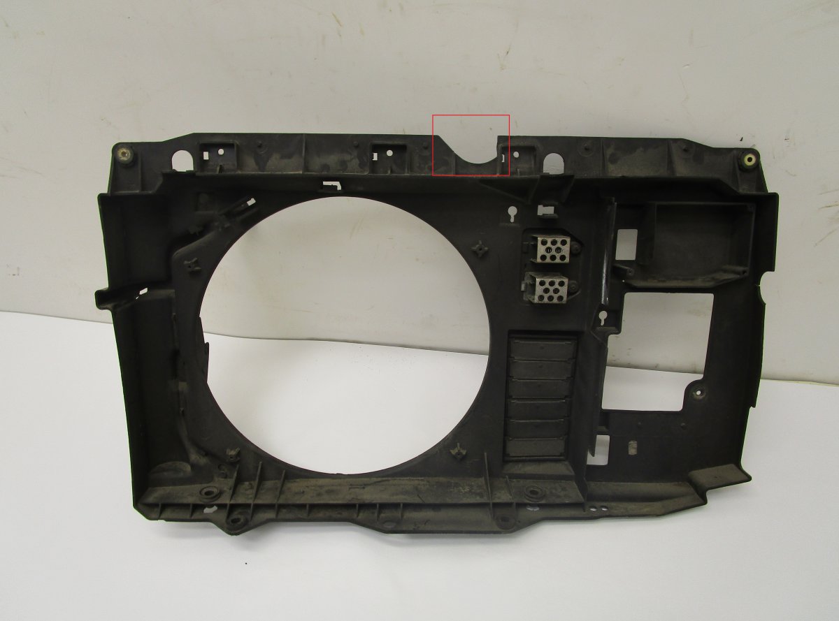 Peugeot Partner Cooling fan cowl