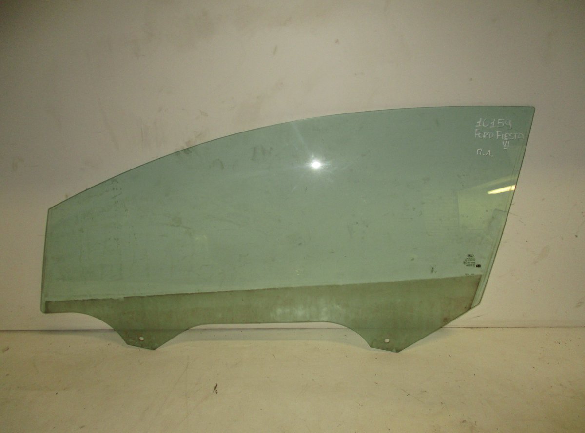 Ford Fiesta Door window glass front left FORD FIESTA VI (2008-2017) Door window glass fr...