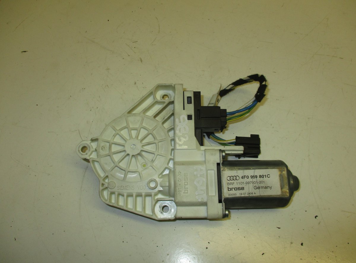 Audi A6 (C6) Window Regulator Motor Rear Left AUDI A6 / A6 ALLROAD (C6, 4F) (2004-2011) Windo...
