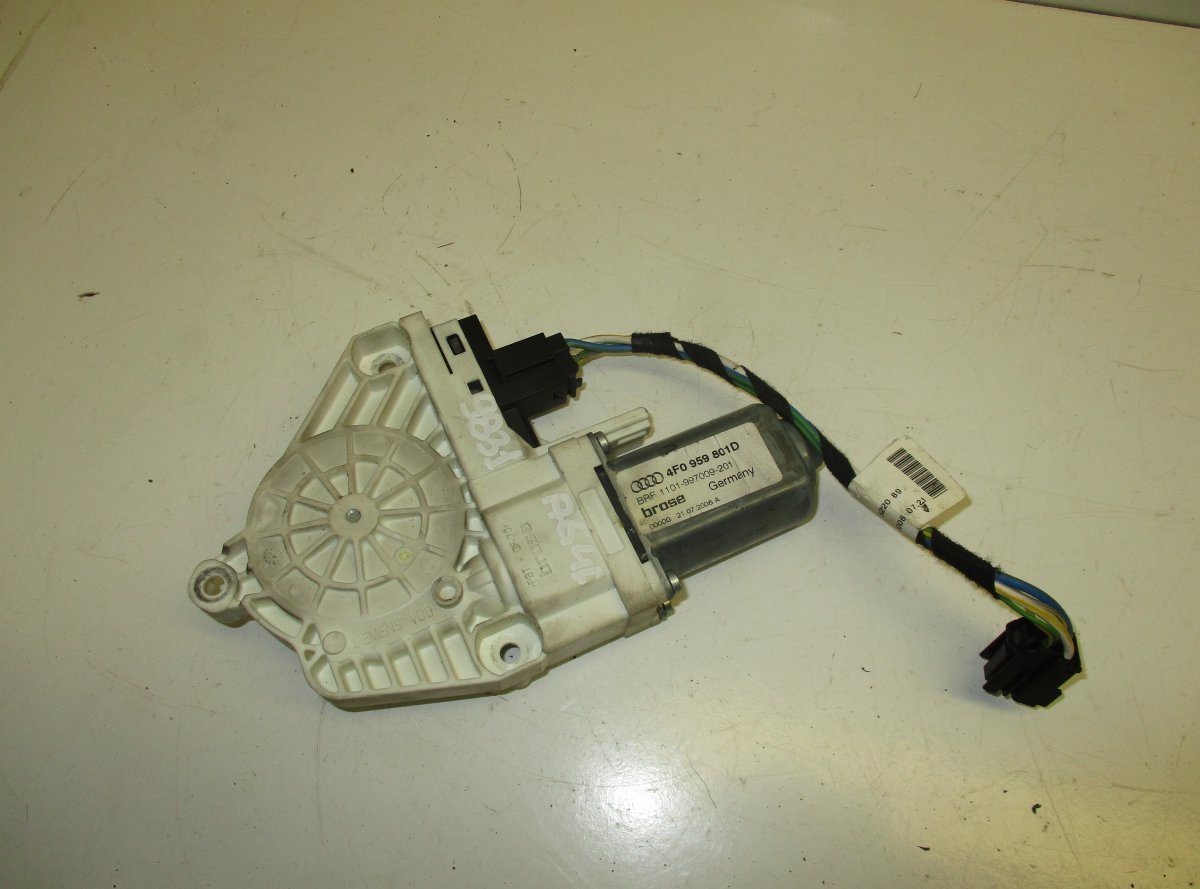 Audi A6 (C6) Window Regulator Motor Front Left AUDI A6 / A6 ALLROAD (C6, 4F) (2004-2011) Windo...