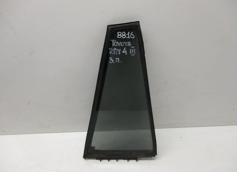 Toyota RAV4 (XA20) Door quarter Window glass rear right TOYOTA RAV 4 III (XA30) (2005-2012) Door quarte...