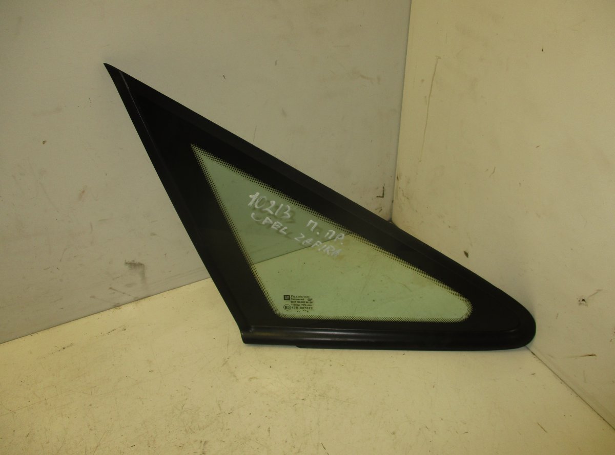 Opel Zafira (A) Chassis Side Window glass Front Right OPEL ZAFIRA A (1999-2005) Chassis Side Window g...
