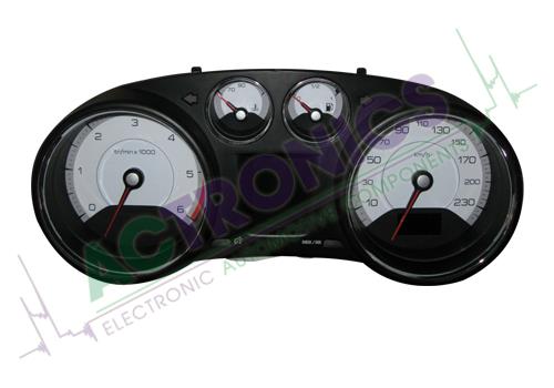 Peugeot 308 instrument cluster PEUGEOT 308 I (4A, 4C) (2007-2013) Instrument C...