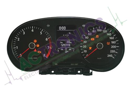 Volkswagen Polo mittaristo VW POLO V (6R, 6C, 61) (2009-2017) Instrument C...