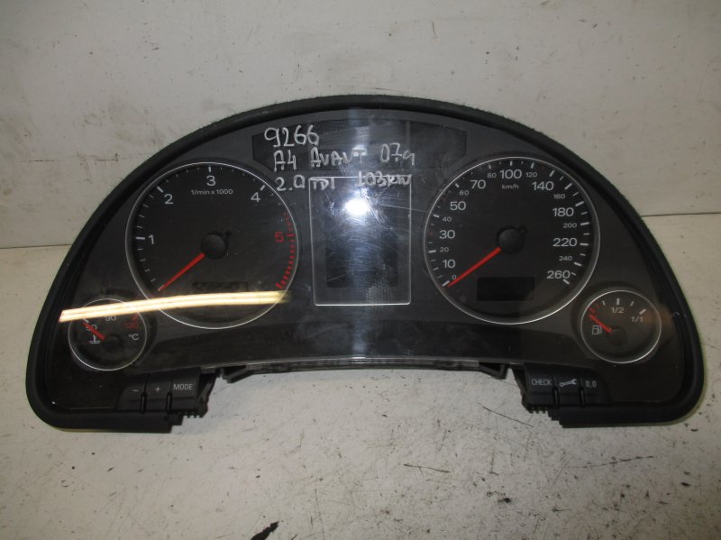 Audi A4 (B6) приборы Instrument cluster — AUDI A4 (B7) (2004-2008) —...