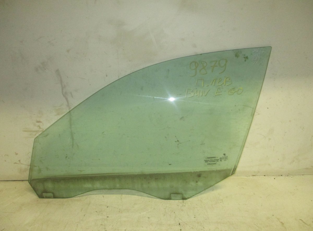 BMW 5 (E39) Door window glass front left BMW 5 (E60, E61) (2003-2010) Door window glass ...