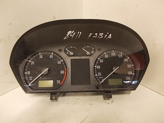 Skoda Fabia приборы SKODA FABIA I (6Y) (1999-2008) Instrument Clust...