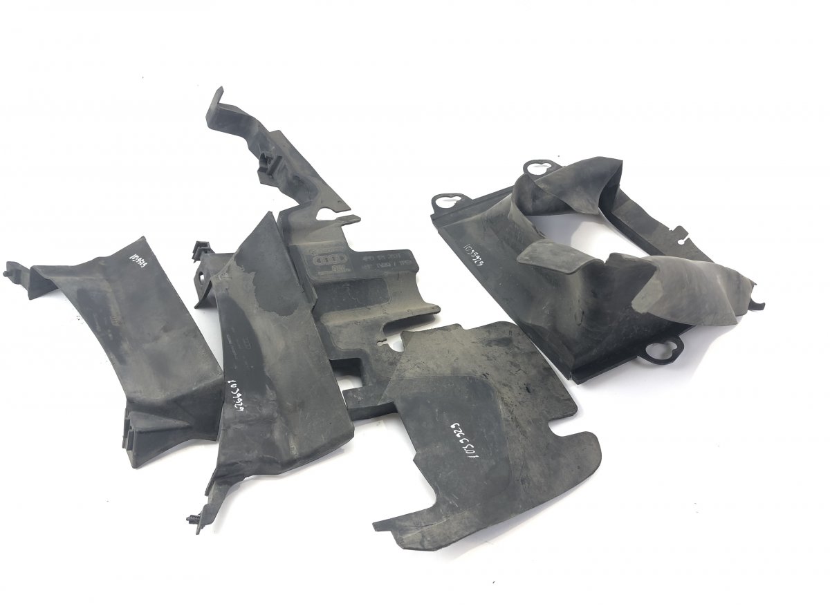 Audi A6 (C6) Air duct front left AUDI A6 / A6 ALLROAD (C6, 4F) (2004-2011) Air d...