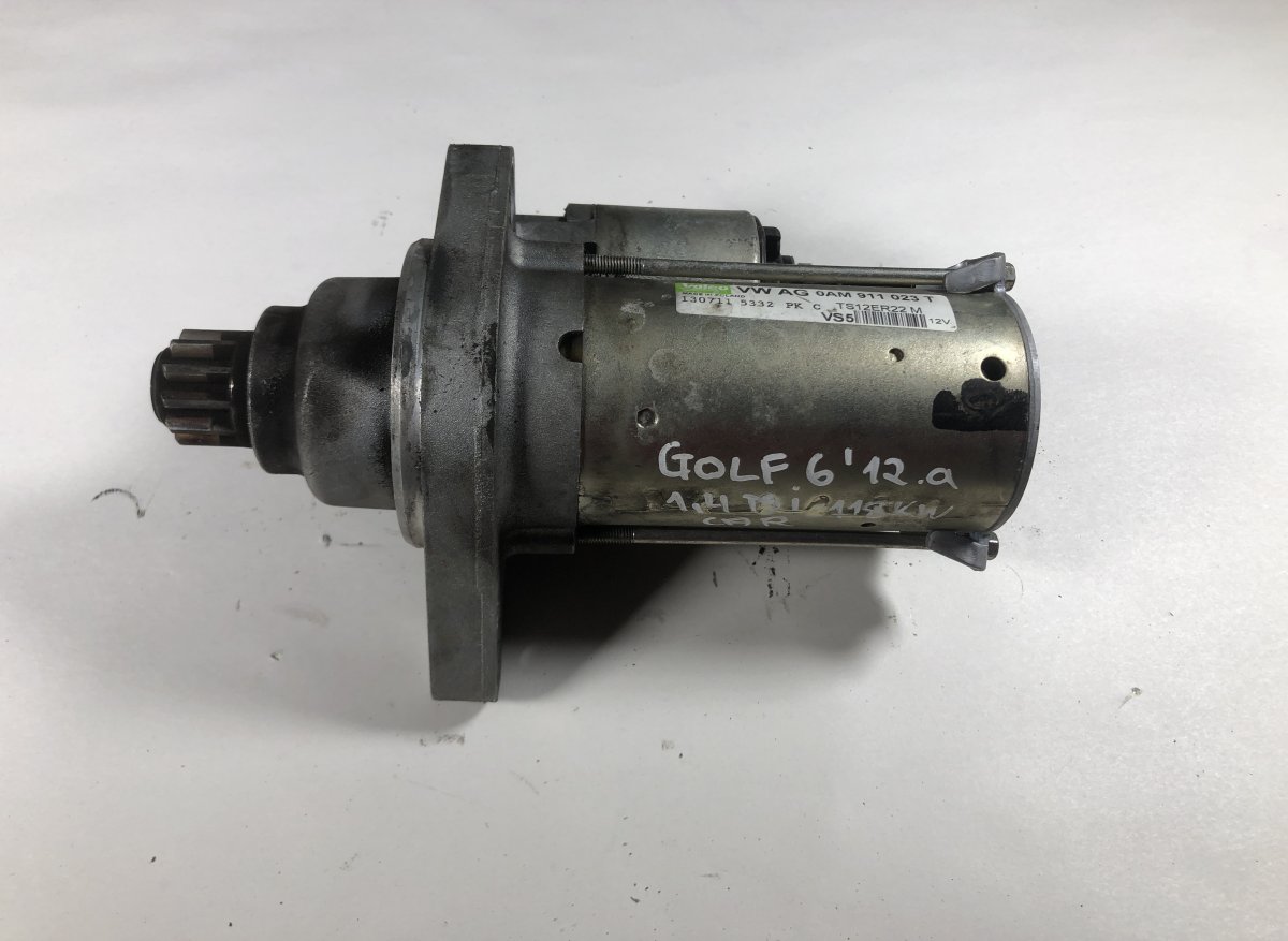 Volkswagen Golf 6 Starter Motor VW GOLF VI (5K) (2008-2013) Starter motor 0AM91...