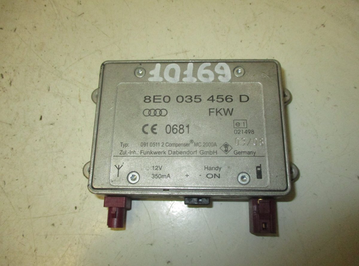 Audi A6 (C6) Amplifier / receiver / car phone, other AUDI A6 / A6 ALLROAD (C6, 4F) (2004-2011) Ampli...