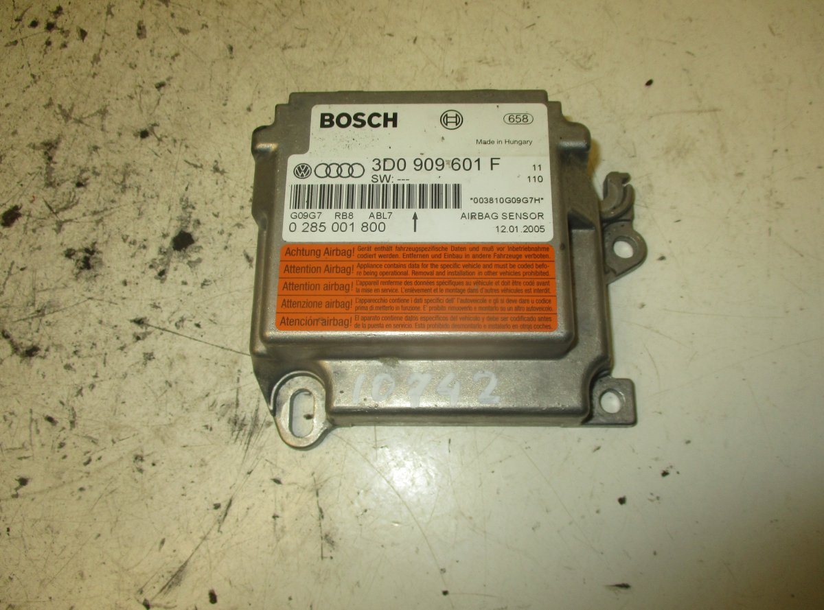 Volkswagen Touareg Airbag Control Unit VW TOUAREG I (7L) (2002-2010) Airbag Control Un...