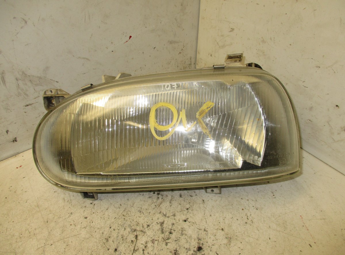 Volkswagen Golf 3 ajovalo (vasen) VW GOLF III (1H) (1991-1999) Headlight left 184...