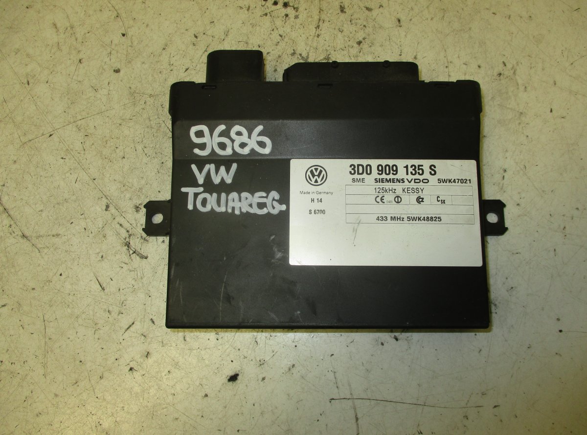 Volkswagen Touareg Central Locking Control Unit VW TOUAREG I (7L) (2002-2010) Central Locking C...