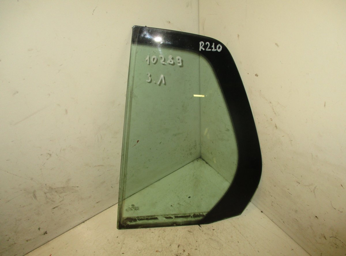 Volkswagen Golf 4 Door quarter Window glass rear left VW GOLF V (1K) (2003-2009) Door quarter Window ...