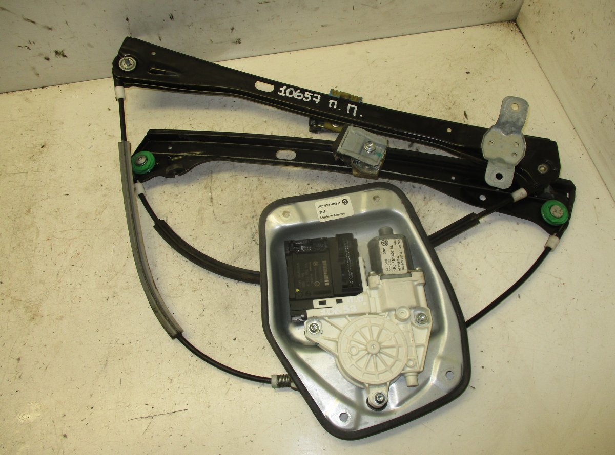 Volkswagen Jetta Window Regulator Compl. front right VW JETTA III (1K2) (2005-2010) Window Regulator...