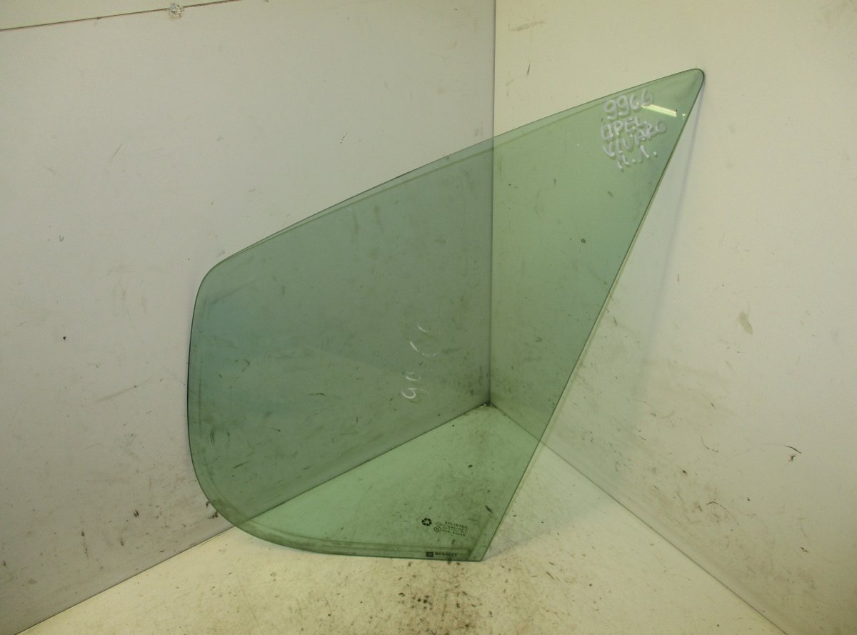 Opel Vivaro (A) Door quarter Window glass Front left OPEL VIVARO A (2001-2014) Door quarter Window g...