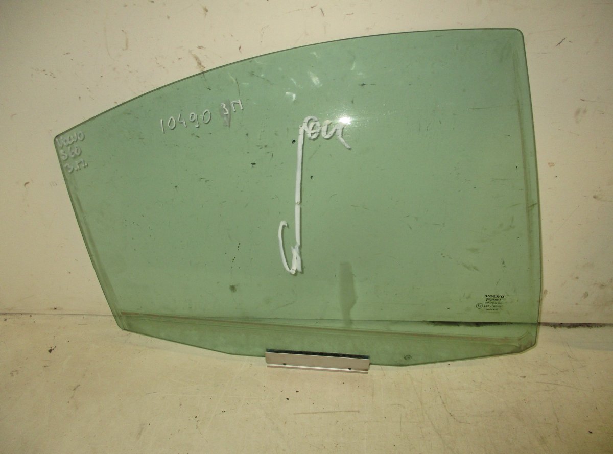 Volvo S60 Door window glass rear right VOLVO S60 I (RS) (2000-2010) Door window glass ...