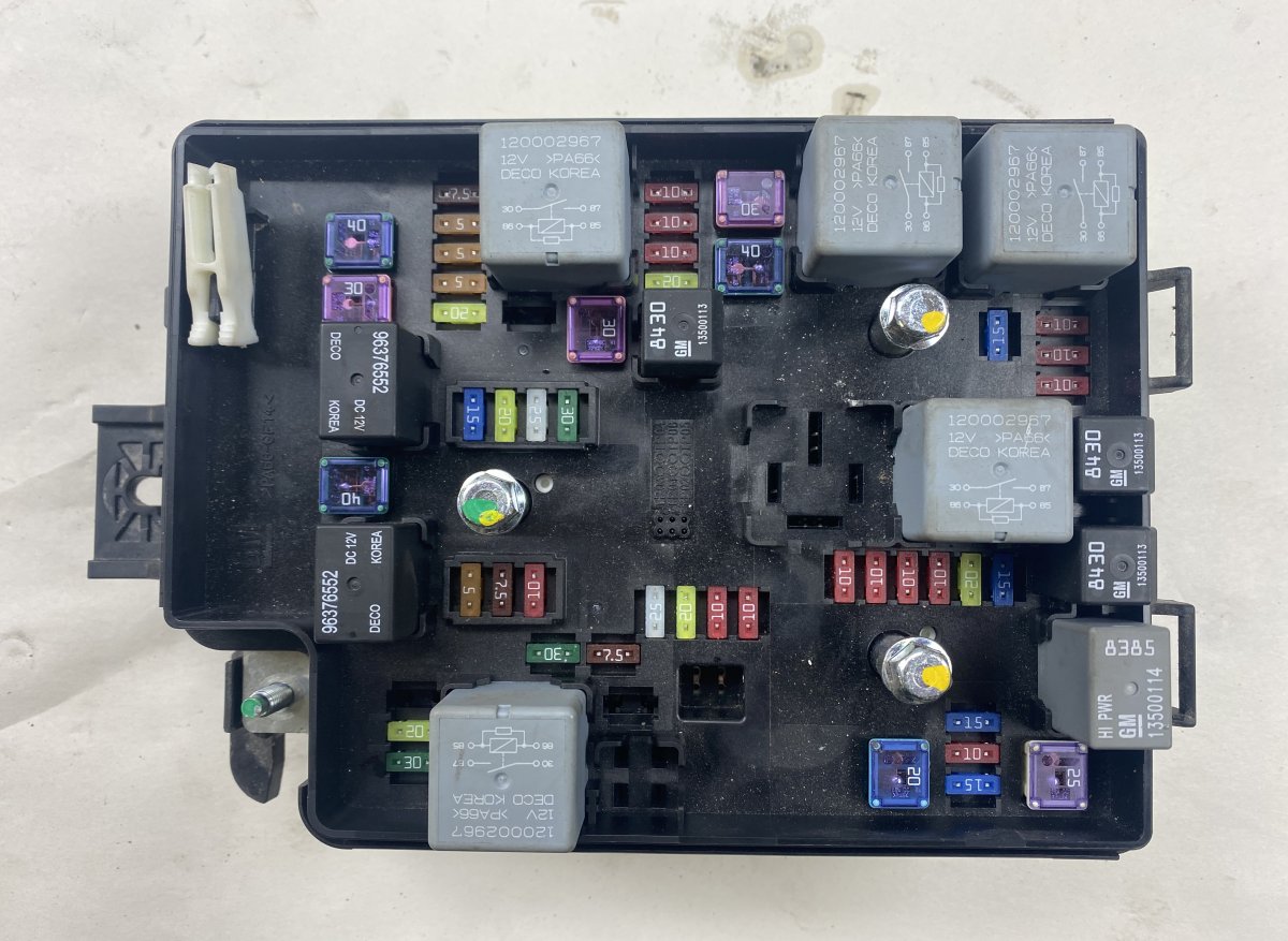 Peugeot 4007 Fuse box PEUGEOT 4007 (GP) (2007-2012) Fuse box 95315648...