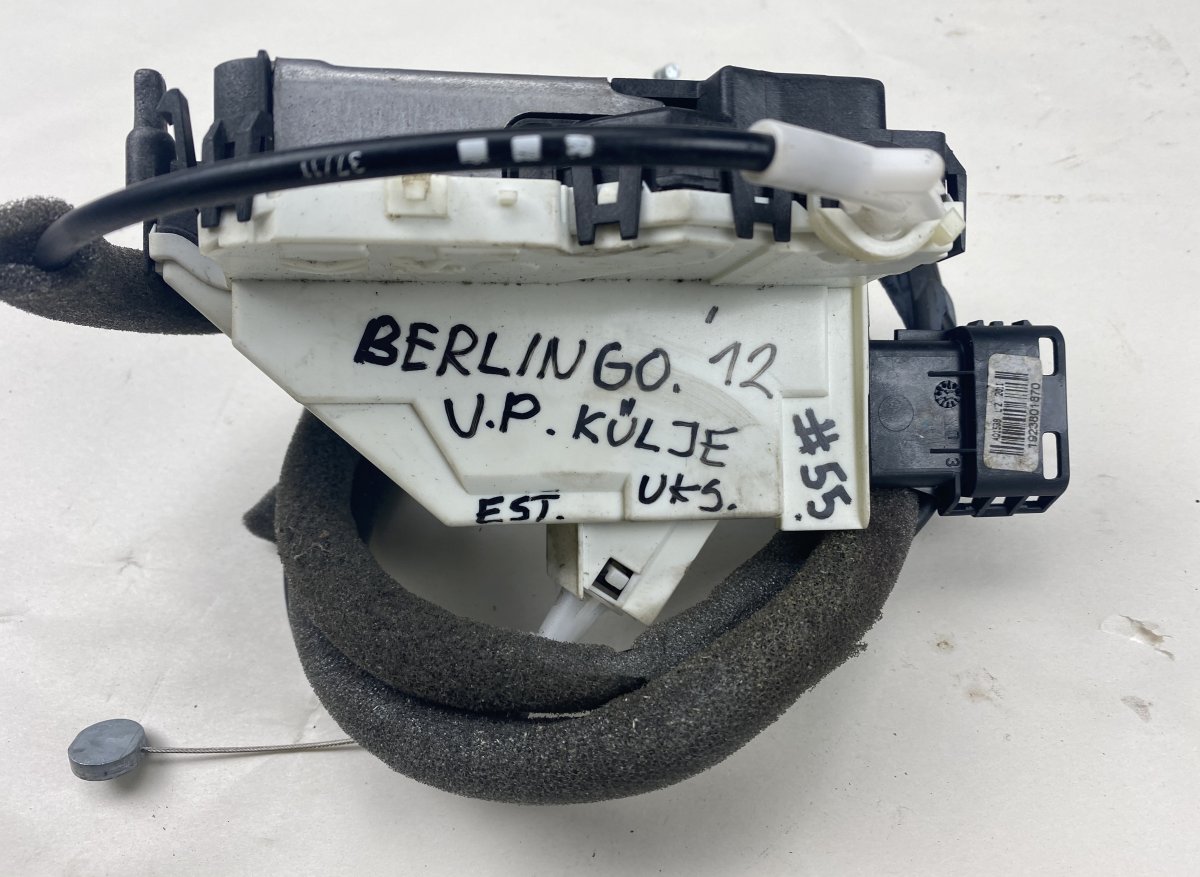 Citroen Berlingo Door Lock Rear Left CITROËN BERLINGO III (2008-2018) Door Lock Rear...