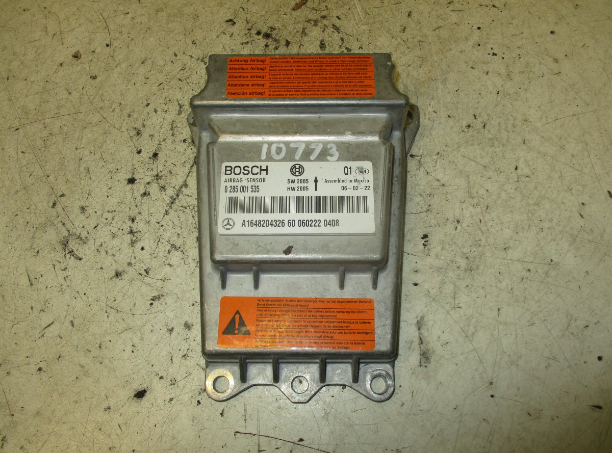 Mercedes-Benz A (W169) Airbag Control Unit MERCEDES-BENZ ML-CLASS (W164) (2005-2011) Airba...