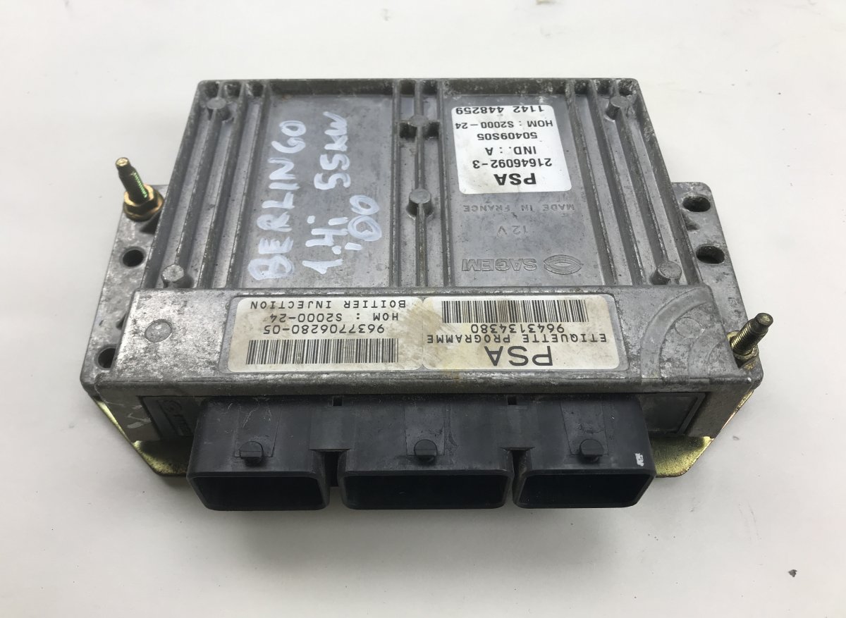 Citroen Berlingo Engine control unit (ECU) Engine control unit (ECU) — CITROËN BERLINGO I,...