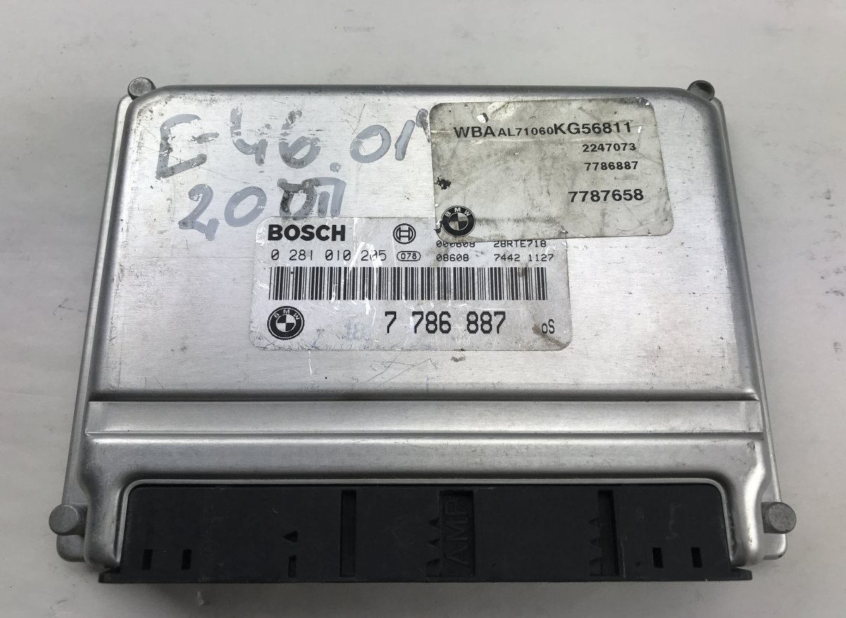 BMW 3 (E36) Engine Control Unit / module (ECU) BMW 3 (E46) (1998-2005) Engine Control Unit / m...