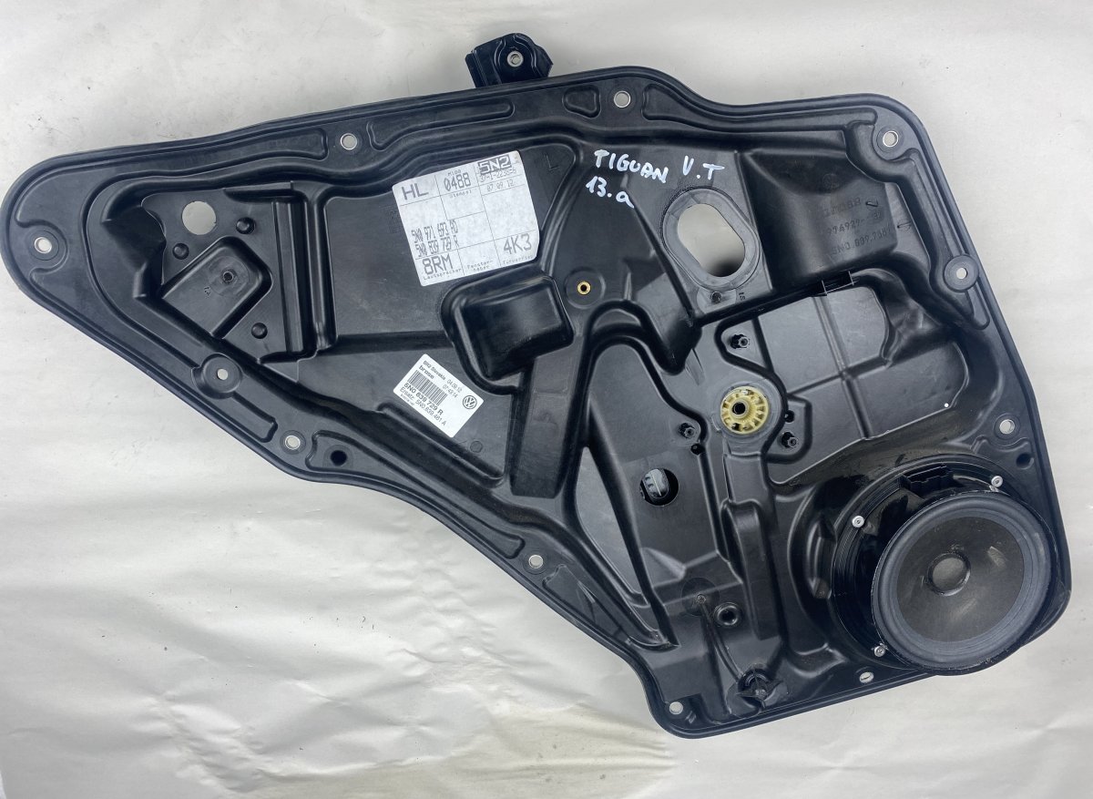 Volkswagen Tiguan Window Regulator mechanism rear left VW TIGUAN I (5N) (2007-2018) Window Regulator m...