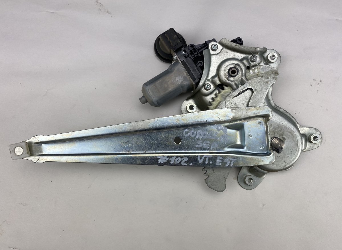 Toyota Corolla Window Regulator mechanism rear left TOYOTA COROLLA X (E140, E150) (2006-2012) Windo...