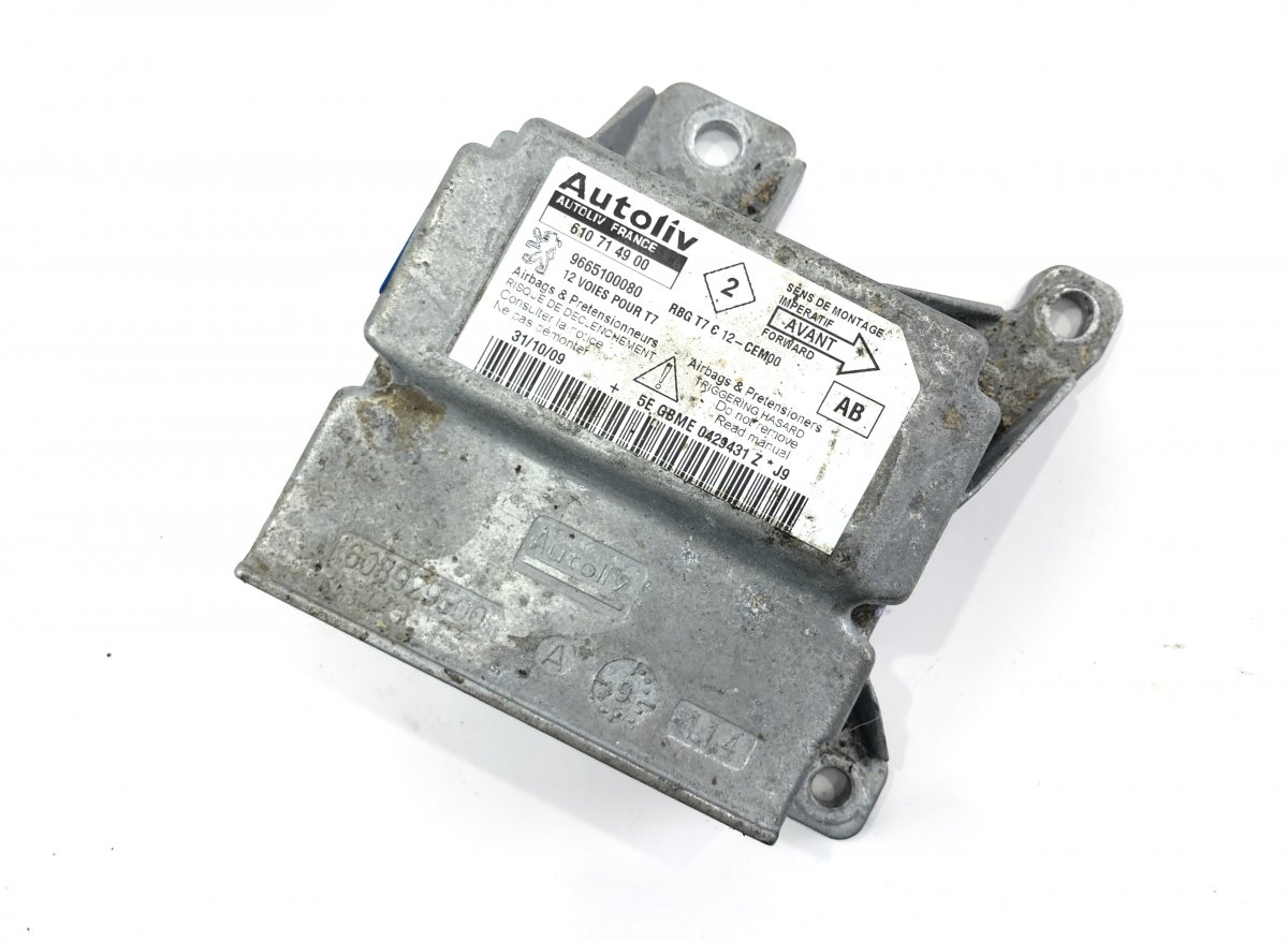 Peugeot 308 Airbag Control Unit PEUGEOT 308 I (4A, 4C) (2007-2013) Airbag Contr...