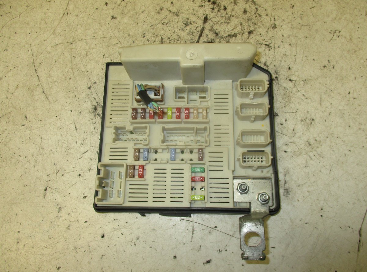Renault Scenic Fuse box Fuse box — RENAULT SCENIC II (JM0) (2003-2009) ...