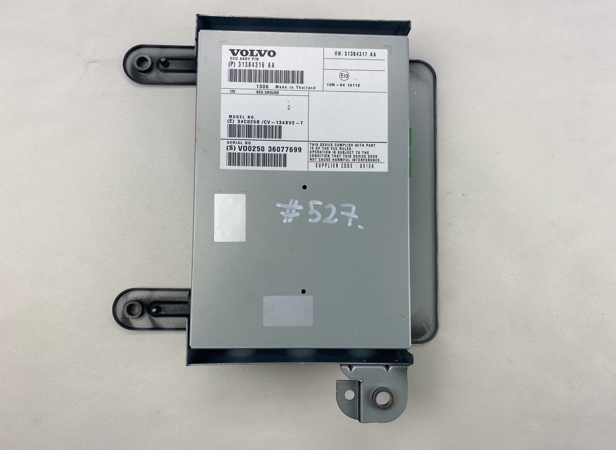 Volvo V40 Audio amplifier VOLVO V40 (2012-2019) Audio amplifier 31384316A...