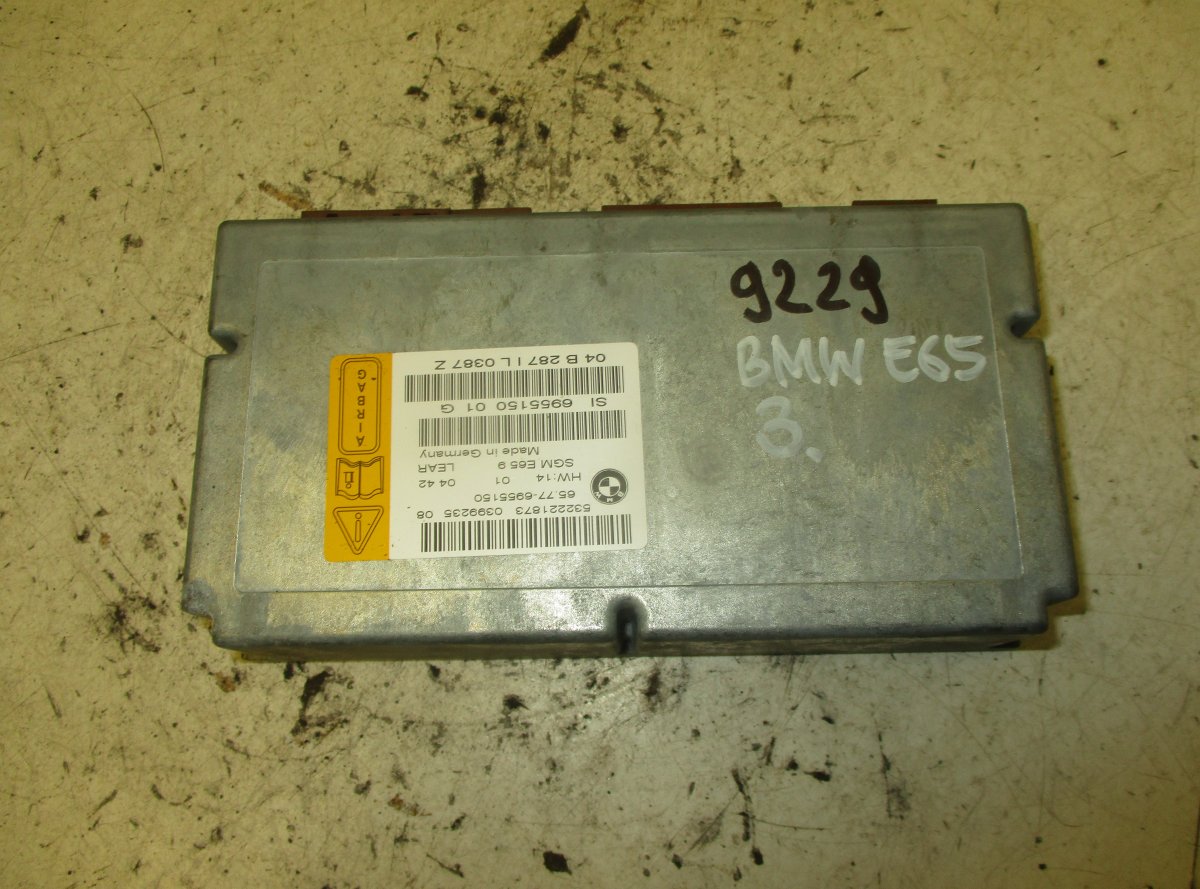 BMW 7 (E65 / E66 / E67 / E68) Airbag Control Unit BMW 7 (E65, E66) (2001-2009) Airbag Control Uni...