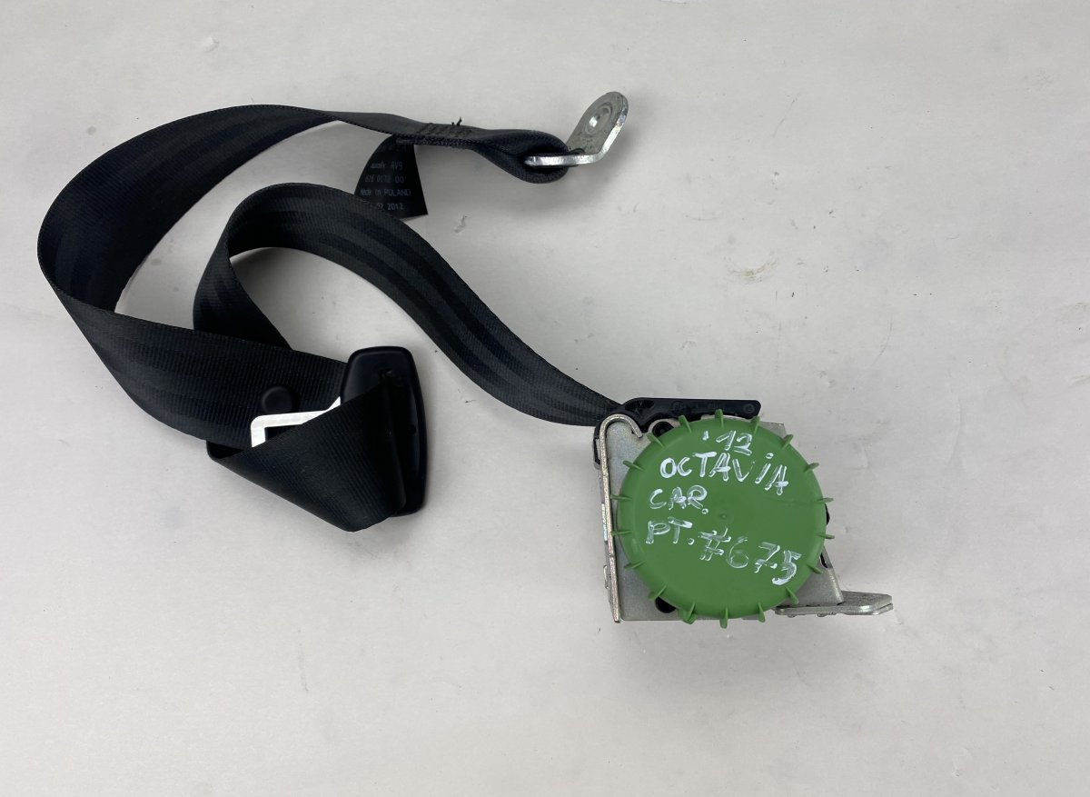 Skoda Octavia Seat Belt Rear Right SKODA OCTAVIA II (1Z) (2004-2013) Seat Belt Rea...