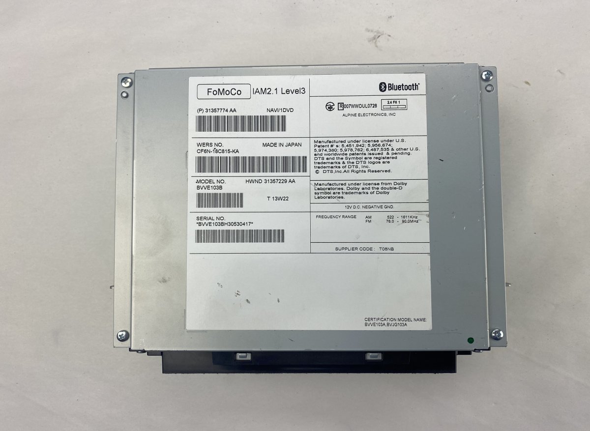 Volvo V40 GPS Navigator CD - Player VOLVO V40 (2012-2019) GPS Navigator CD - Player...
