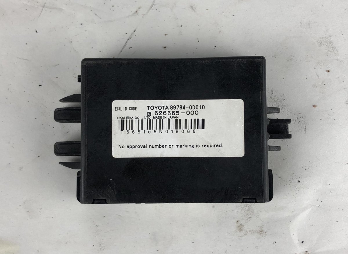 Toyota Yaris Immobilizer control unit TOYOTA YARIS II (XP90) (2005-2013) Immobilizer ...
