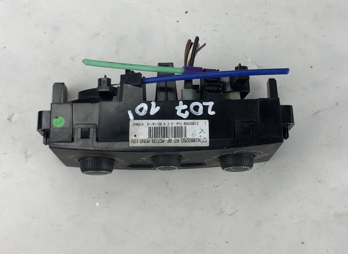 Peugeot 207 Heater control panel PEUGEOT 207 (2006-2014) Heater control panel N1...