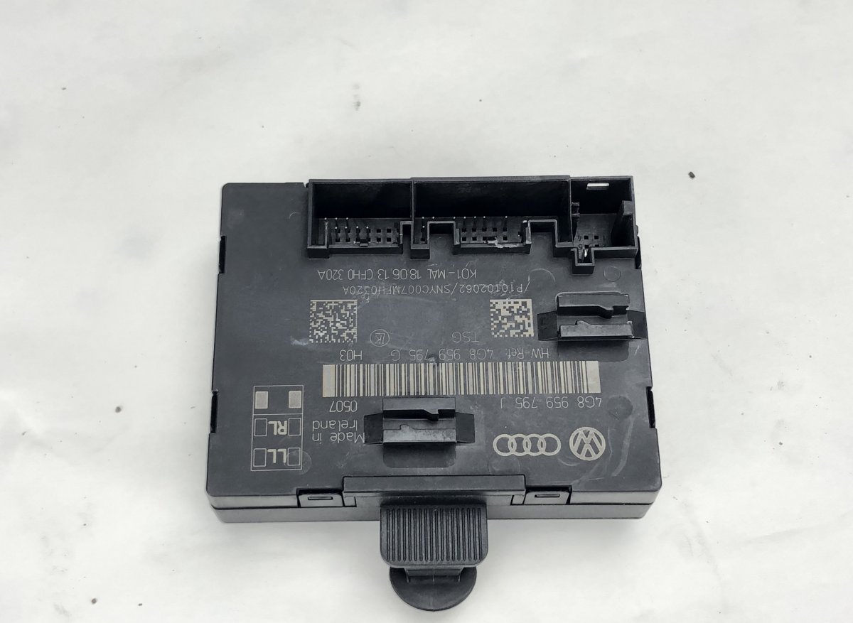 Audi A6 (C7) Door control unit rear left AUDI A6 / A6 ALLROAD (C7, 4G) (2010-2018) Door ...