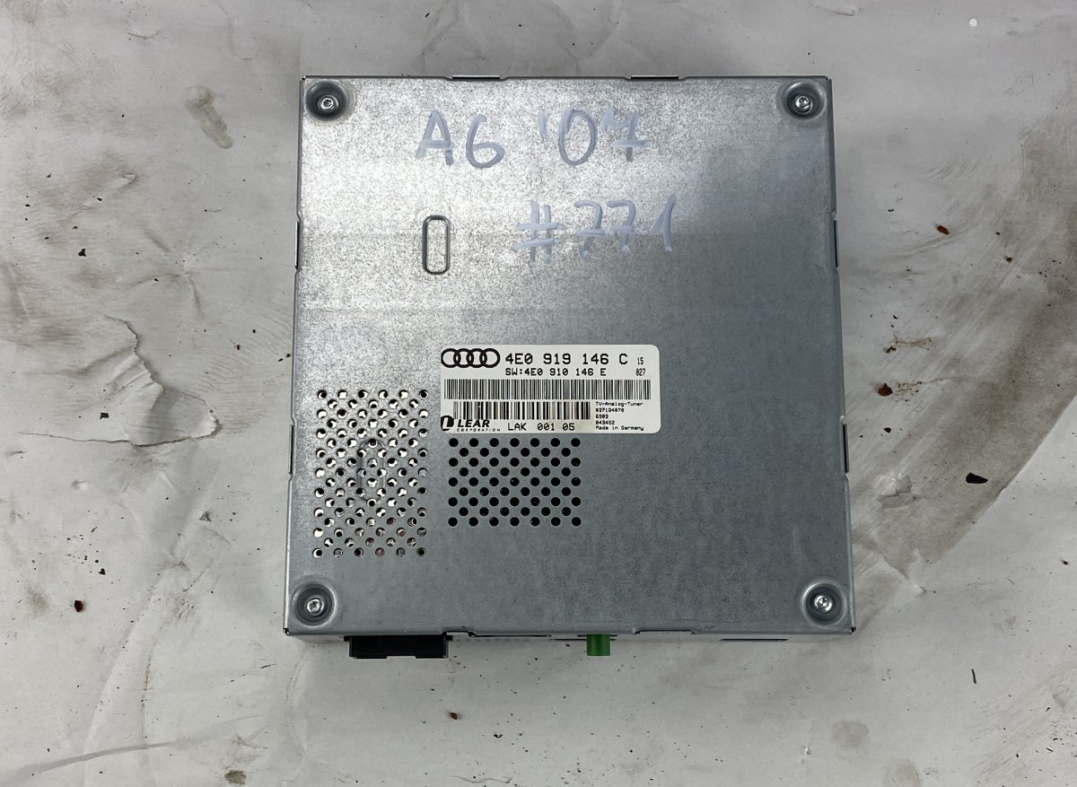 Audi A6 (C6) TV - Receiver (Tuner) AUDI A6 / A6 ALLROAD (C6, 4F) (2004-2011) TV - ...