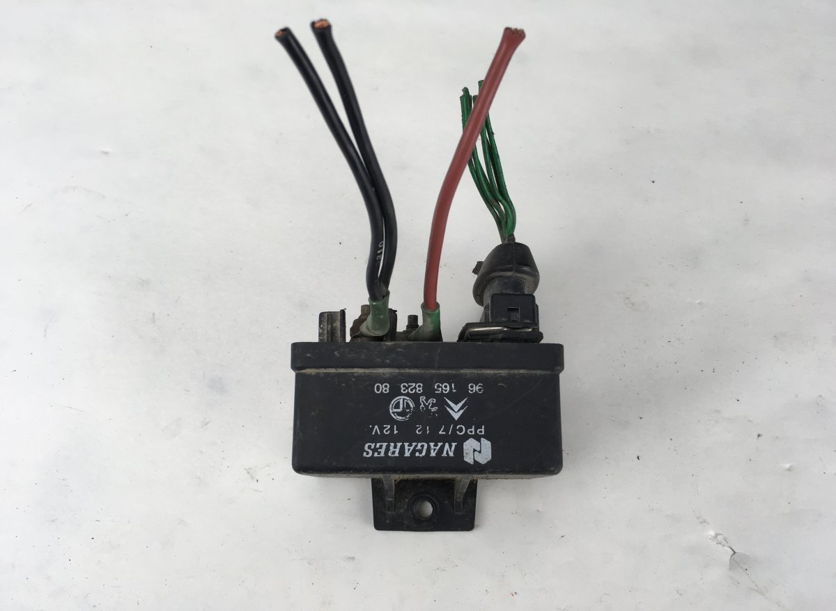 Citroen Berlingo Diesel Glow Plug Relay CITROËN BERLINGO I, II (1996-2009) Diesel Glow ...