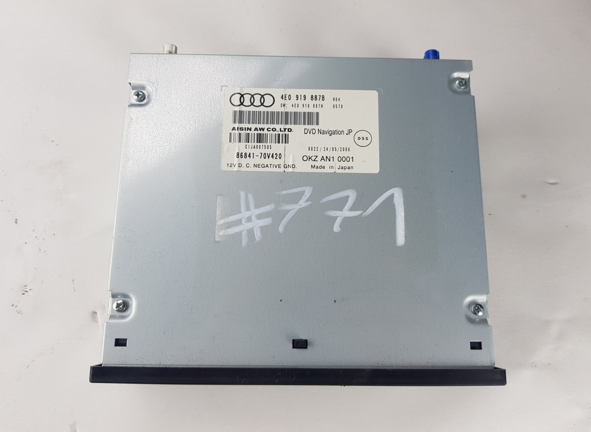 Audi A6 (C6) GPS Navigator CD - Player AUDI A6 / A6 ALLROAD (C6, 4F) (2004-2011) GPS N...