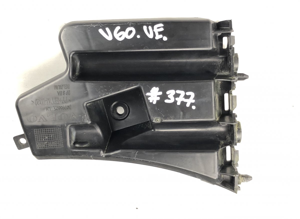 Volvo S60 Front Bumper bracket on fender left VOLVO S60 II / V60 I (2010-2018) Front Bumper b...