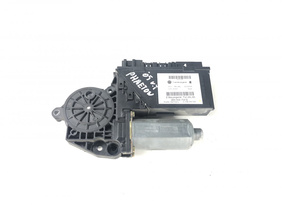 Volkswagen Phaeton Window Regulator Motor Rear Left VW PHAETON (3D) (2002-2016) Window Regulator Mo...
