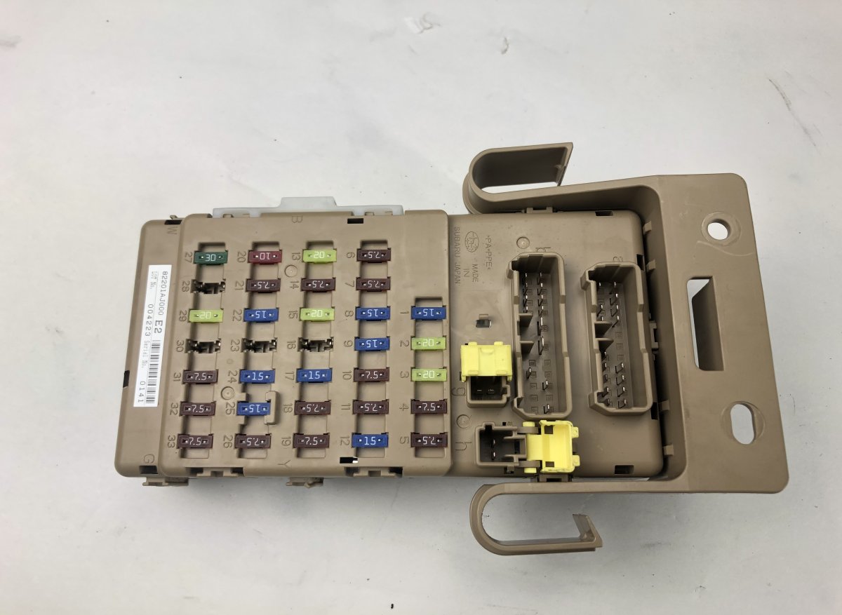 Subaru Legacy Fuse box Fuse box — SUBARU LEGACY V / Outback (2009-2014...
