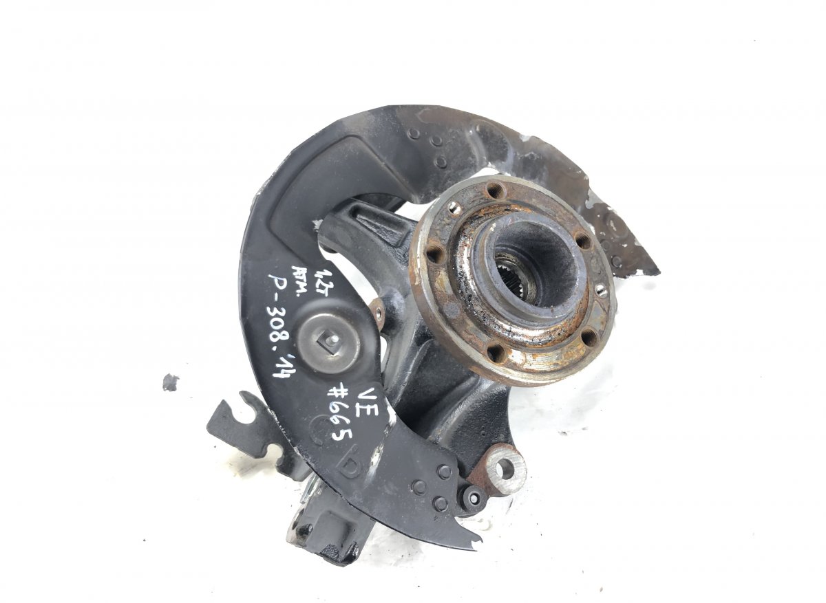 Peugeot 308 Wheel bearing housing front left PEUGEOT 308 II (T9) (2013-2021) Wheel bearing h...