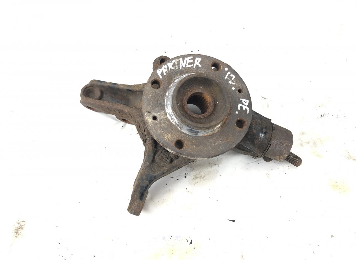 Peugeot Partner Wheel bearing housing front right PEUGEOT PARTNER I (5F) (1996-2008) Wheel bearin...
