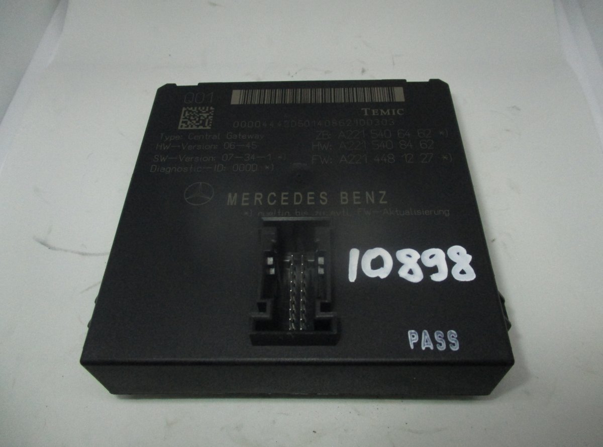 Mercedes-Benz A (W169) Central gateway module MERCEDES-BENZ S-CLASS (W221) (2005-2013) Centra...
