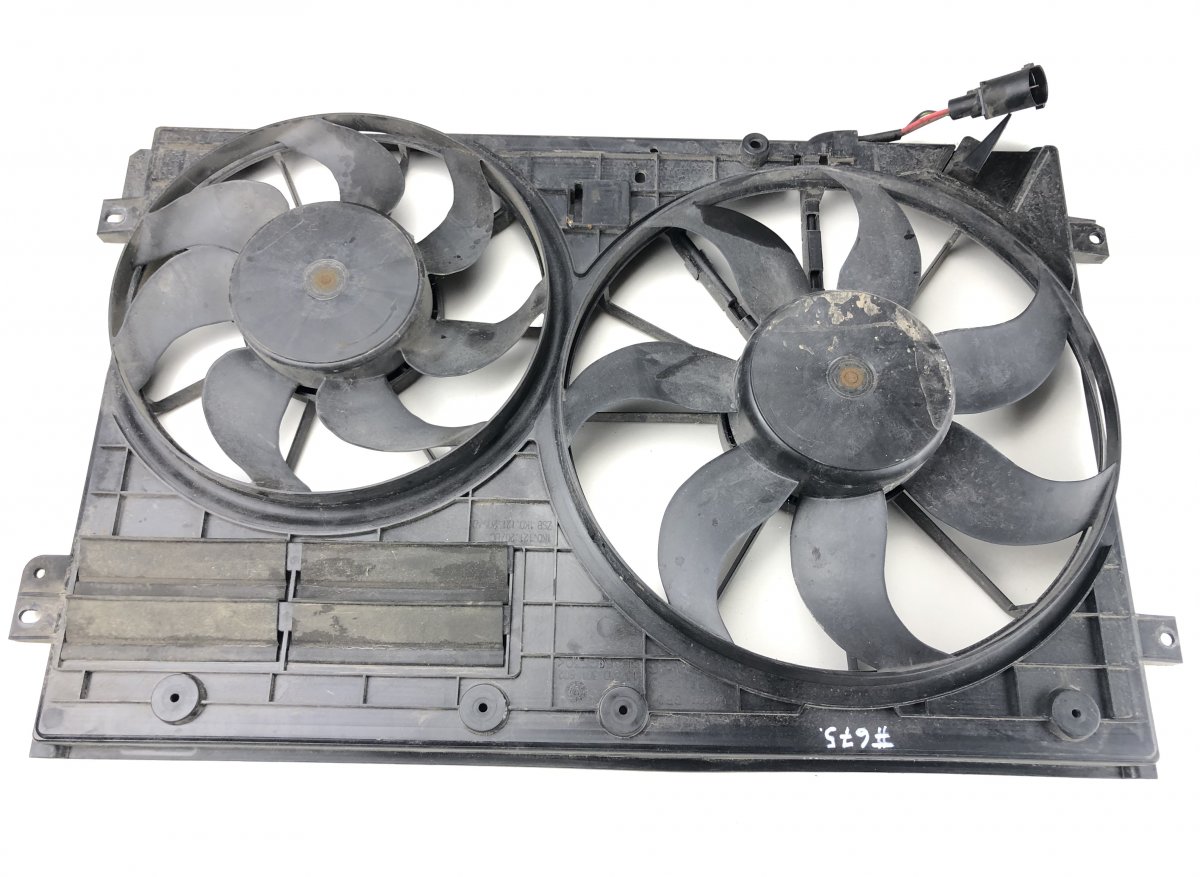 Skoda Octavia Radiator Fan Electric SKODA OCTAVIA II (1Z) (2004-2013) Radiator Fan ...