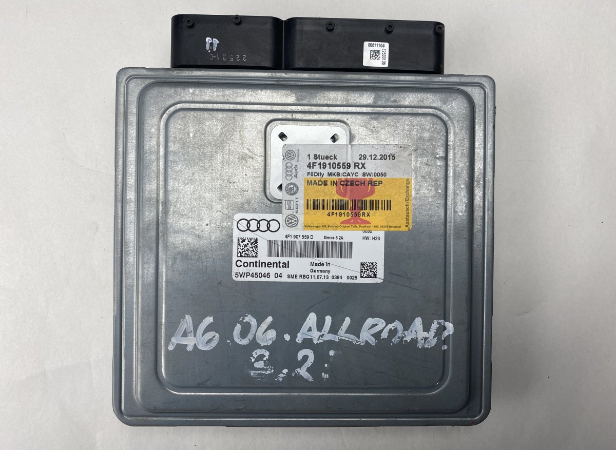 Audi A6 (C6) Engine Control Unit / module (ECU) AUDI A6 / A6 ALLROAD (C6, 4F) (2004-2011) Engin...